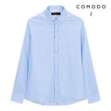 COMODO SQUARE 코모도스퀘어 웜터치 투톤 코튼 셔츠 9317304004