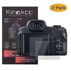 kinokoo 강화유리 필름 for 캐논 PowerShot SX60 HS/ SX70 HS 크리스탈 클리, 상세내용참조