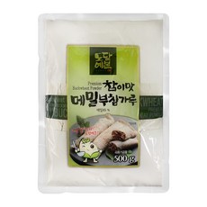 도담예본 참이맛 메밀 부침가루 500g, 1개