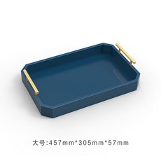 해외 우드트레이 우드 트레이 직사각형 원목 트레이 가정용 현관 키홀더 거실차-22366, 옵션03