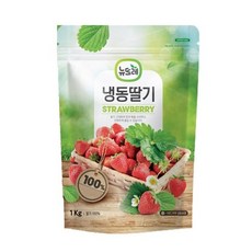 [뉴뜨레] 냉동 홀딸기 1kg, 10개