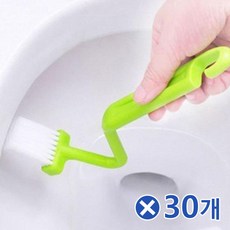 W7A [[욕실잡화/욕실소품/비누케이스/비누디스펜서/핸드타올/샴푸통##커브형_모서리_화장실_청소솔-색상랜덤x30개_변기솔_#금6:DD;^;SHOP#79303, -구매옵션:  1_axyq