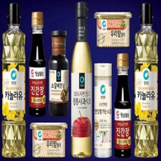 청정원 명절 9종 선물세트 카놀라유 식초 간장 추석 설, 1세트