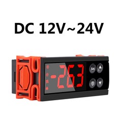 공구 인큐베이터 냉각 난방 온도 조절기 용 12V 24V 220VAC 디지털 LED 컨트롤러 ECS-961NEO, [03] DC 12V-24V, 1개