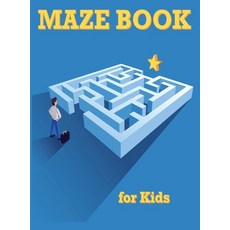 Maze Book for Kids: Maze Games for Kids Activity Books for Kids 4-6 6-8 7-9 Hardcover, Only1million Inc, English, 9783641720360