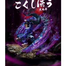 귀멸의칼날 피규어 굿즈 Presale CHENG JacksDo Guoyuan VS Moon Black Death Mou GK Figure Resin Statue 네즈코 탄지로 렌, 하얀