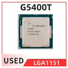 펜티엄 골드 프로세서 시리즈 데스크탑 CPU G5400T SR3XB CM8068403360212 - 인텔펜티엄골드g5400