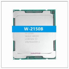 Xeon W2150B 공식 버전 CPU 14 nm 10 코어 20 스레드 30GHz 1375MB 120W 프로세서 LGA2066 워크스테이션 C422 마더보드