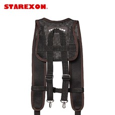 스타렉슨 안전벨트 (X반도) SB-1824B (블랙) 엑스반도 어깨멜빵 작업멜빵 공구집멜빵 공구집반도 안전멜빵 X반도