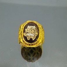 RUSIA 순금 호랑이반지 24k 18.75g(5) 도톰 할부구매가