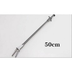 수생 어항 청소 도구 50cm 긴 클립 수족관 스트레이트 족집게 집게 수초 식물 클램프, 1개, [01] GRAY
