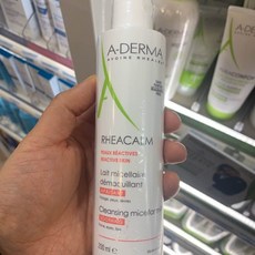 아더마 레아캄 미셀라 클렌징 밀크 200ml A-derma Rheacalm Cleansing Micellar Milk 클렌징밀크, 1개