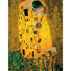 블라썸페인팅 (물감2배) DIY 명화그리기 40x50, L101_클림트의 키스