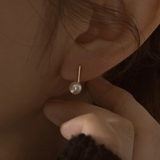 14k 보니타 스왈 진주 귀걸이