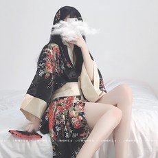 섹시 코스튬 크리스마스 남친 이벤트용 섹시한 코스튬플레이 일본식 기모노 사이즈 소녀 잠옷 유카타
