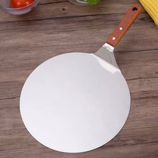 카미르 화덕 피자 주걱 업소용 40CM 세트 지지대 뜨개 휴대용 스테인리스 가마 4종 기계, 10인치 주걱, 1개