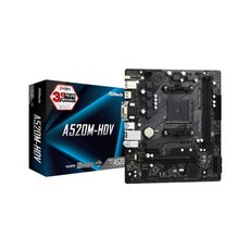 ASRock ASRock A520M-HDV 디앤디컴, 상세페이지 참조