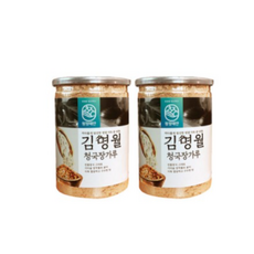 청정태안 김명월 흰콩 청국장가루, 2개, 500g