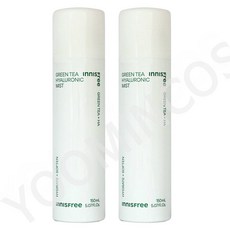 1+1 이니스프리 그린티 히알루론산 미스트 150ml 2개