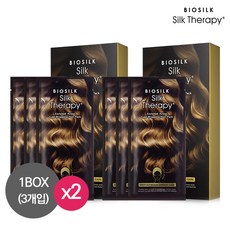 [실크테라피] 골드 랩핑 헤어팩 40g x 6 (총용량 240ml), 상세 설명 참조