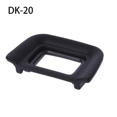 DK-20 뷰파인더 고무 아이컵 아이피스 후드 니콘 D3100 D5100 D60용, [01] Black, 1.Black, 1개
