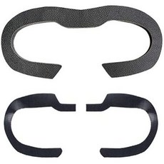 Orzero Leather Sponge Eye Cover with HookLoop Compatible for Oculus Rift S Headset (Non-Disposable)