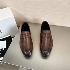 Berluti Scritto SS24 남성 소가죽 한 발 페달 르푸 신발 도문 가볍고 편안한 캐주얼 구두 5 배색 - 벨루티구두