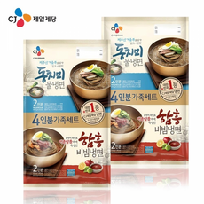 CJ제일제당 동치미물냉면908g+함흥비빔냉면474gx 3개, 단일상품