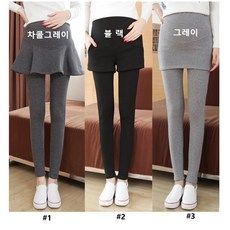 비니비니 임산부레깅스 임부레깅스 임부기모레깅스 치마바지 임산부치마바지 기모치마바지