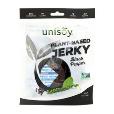 Unisoy 플랜트 베이스 육포 블랙 페퍼 100 g