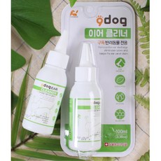멍뭉이 귀속 분비물 제거용 귀세정제 멍지 반려동물, 1개