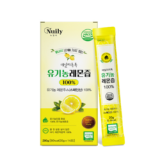 유기농 레몬즙 레몬착즙액 스페인산 스틱 20gx14포 x 2통