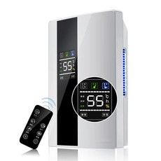 미니 제습기 전기 습기 흡수기 실내 및 지하실 원격 제어 110V 220V, au 플러그, 110V+Au 플러그