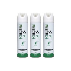 잡스 안심플러스에어로솔 500mlx3개(뿌리는모기약), 1.5L, 1개