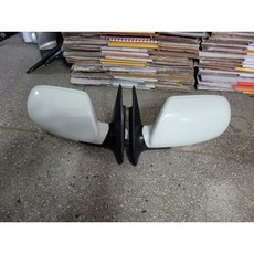 베라크루즈 백미러 베라크루즈 사이드미러 베라크루즈 리어뷰미러 11핀 흰색 중고품, 컨텐츠 참조, 1개, 운전석
