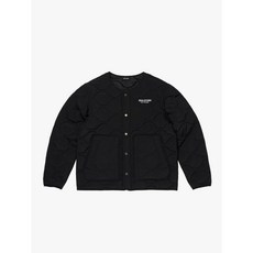 [백화점정품] 골스튜디오 점퍼 자켓 EMBROIDERY QUILTED CARDIGAN-BLACK
