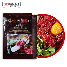 대현 소문난 육회소스 고추장맛 40g (박스 ), 100개