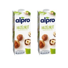 Alpro Hazelnut Drink알프로 헤이즐넛 음료 드링크, 2개, 1L
