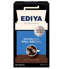 이디야 아이스아메리카노, 1g, 400개입, 8개
