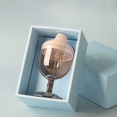 어린이 와인잔 주스컵 컵 유아와인잔, 살구색 150ml