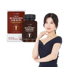 리얼그램 홍국 바나바 오메가3 혈행 혈당 혈중 콜레스테롤 영양제 1병 1개월분, 1개, 60캡슐