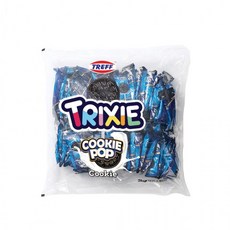 트레프 트릭시 쿠키팝 2kg 대용량 캔디 막대사탕, 1개