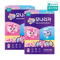 모나리자 슈팅스타 캐치 티니핑 미니 미용티슈 230매 x 6입 x 2팩, 6개입, 2개