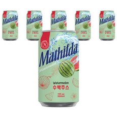마틸다 열대과일 수박 주스, 24개, 330ml