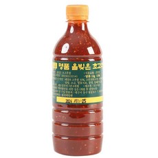 명품 올빚은 초고추장 500ml 900ml 가정용 수제초장 무첨가 초고추장 비빔국수 무침회 소스 만능소스 과메기 석화 해초장 [원산지:국산 등], 1개