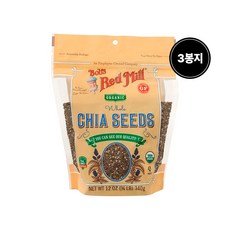밥스레드밀 홀 치아 씨드 340g X 3봉지, 3개