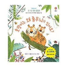 Usborne 호랑이는 왜 줄무늬가 있어요? : 우리 아이의 첫 번째 질문과 답 (호기심 퐁퐁 플랩북)