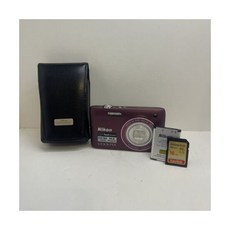 니콘 쿨픽스 S4100 14MP 와이드 5배 줌 터치스크린 디지털 카메라 플럼 테스트