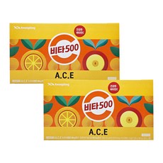 [다나아팜] 광동제약 비타500 에이스 ACE 100ml 20병 + 비타500 젤리 1봉 패키지 선물 세트