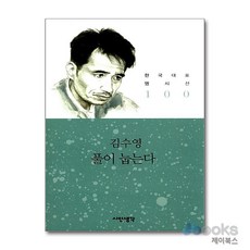 [제이북스] 풀이 눕는다 - 김수영 (시인생각 한국대표 명시선 100), 시인생각